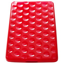 爱酷多亚马逊Kindle Fire 7英寸保护壳 炫彩红色TPU，全面守护您的电子阅读伴侣